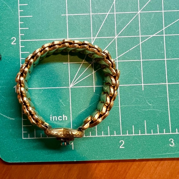 SOLD Vintage Sweetheart Bracelet B&N Bugnee & Niles Gold Filled Mother of Pearl - Picture 14 of 15